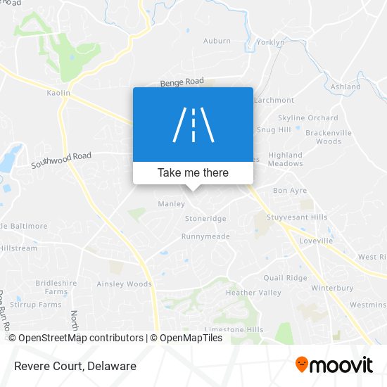 Mapa de Revere Court