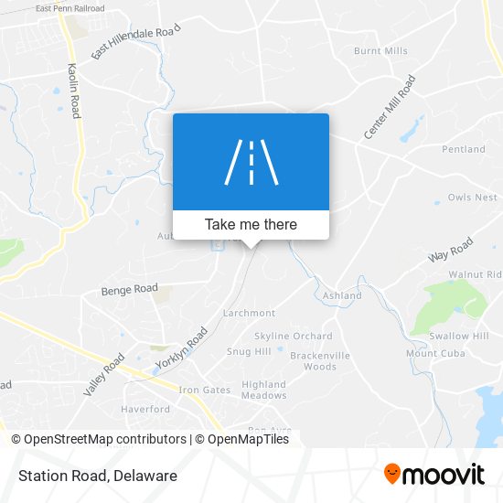 Mapa de Station Road