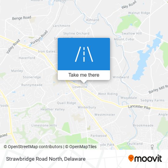 Mapa de Strawbridge Road North