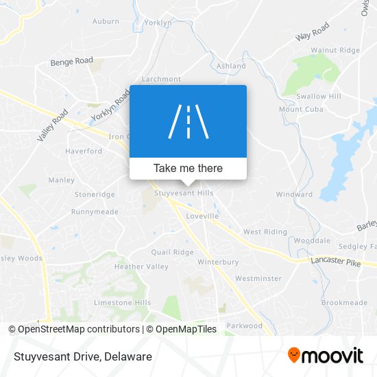 Mapa de Stuyvesant Drive
