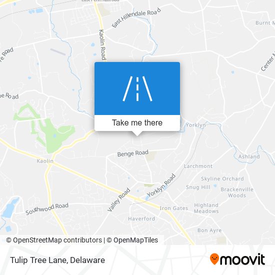 Mapa de Tulip Tree Lane