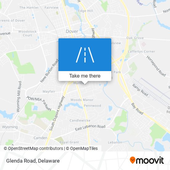 Mapa de Glenda Road