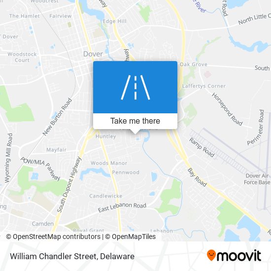 William Chandler Street map