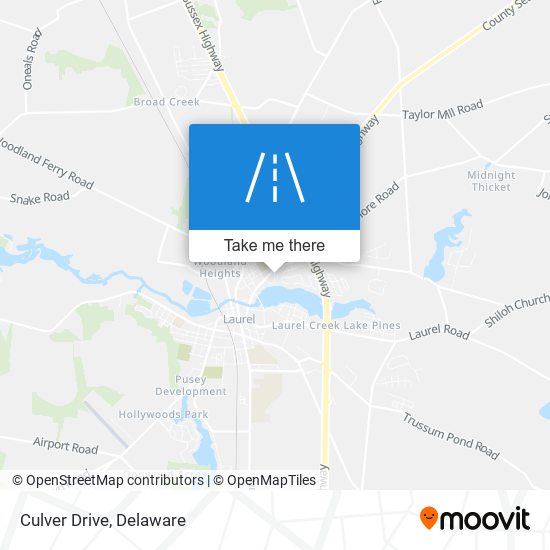 Mapa de Culver Drive