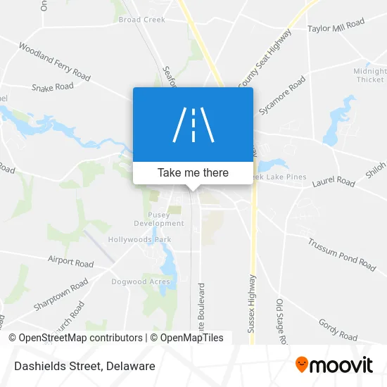Dashields Street map
