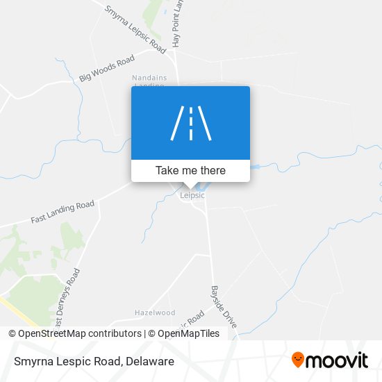Mapa de Smyrna Lespic Road