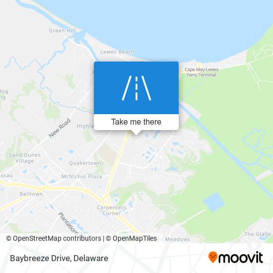 Baybreeze Drive map