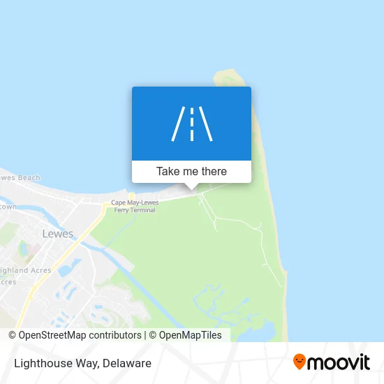 Lighthouse Way map