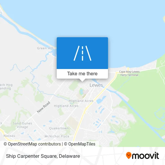 Ship Carpenter Square map