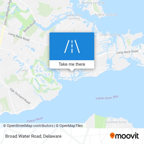 Mapa de Broad Water Road