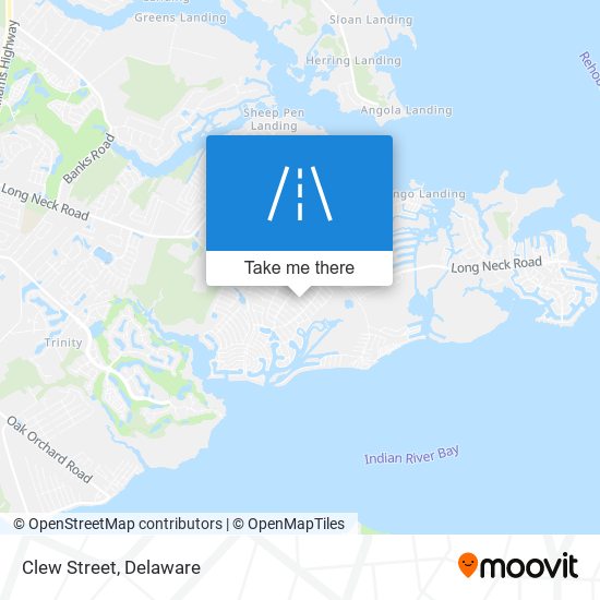 Clew Street map