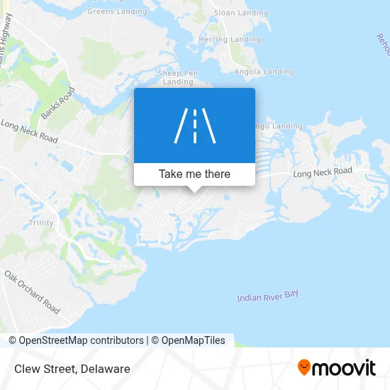 Clew Street map