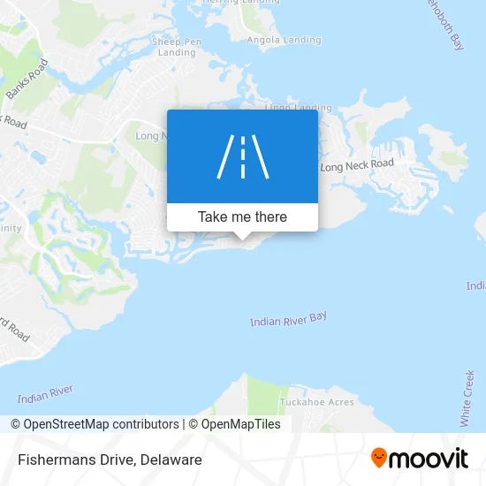 Fishermans Drive map