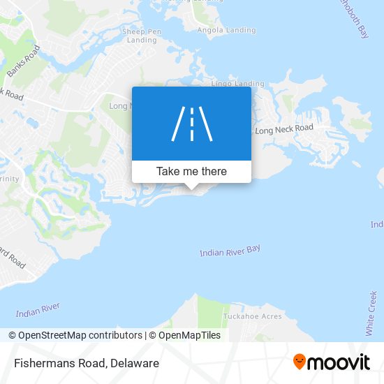 Mapa de Fishermans Road