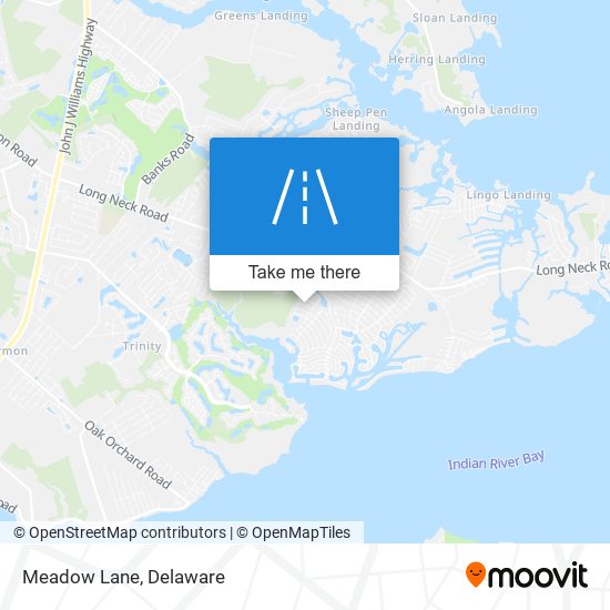 Mapa de Meadow Lane