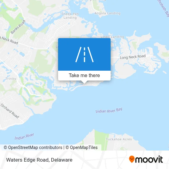 Waters Edge Road map