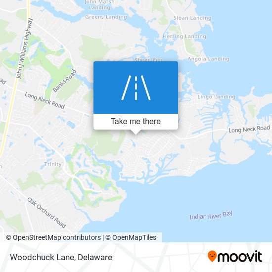 Mapa de Woodchuck Lane