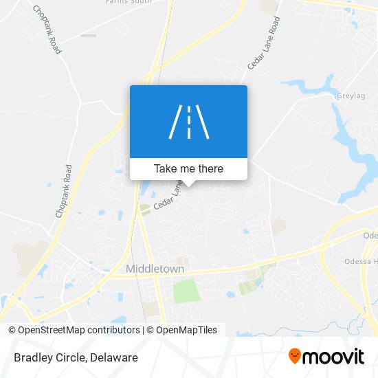 Bradley Circle map