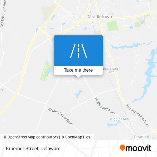 Mapa de Braemer Street