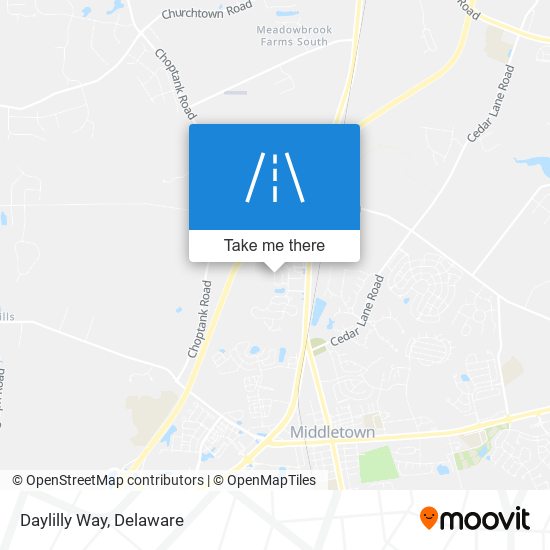 Mapa de Daylilly Way