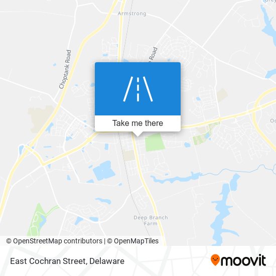 Mapa de East Cochran Street