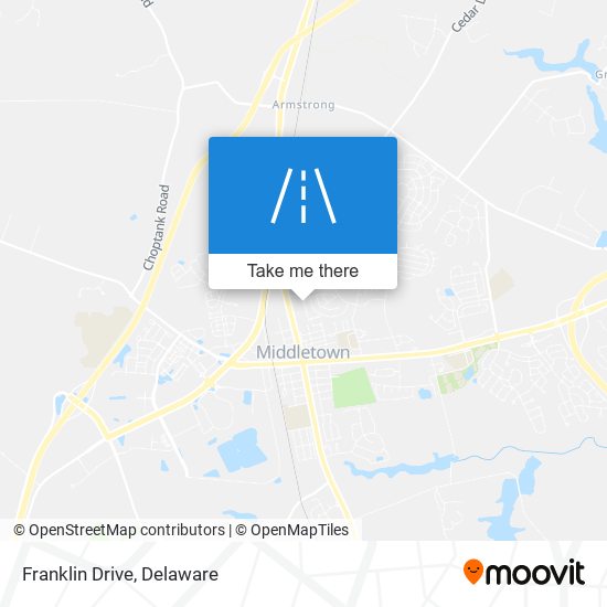 Franklin Drive map