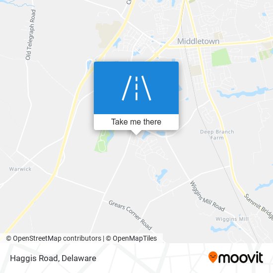Mapa de Haggis Road