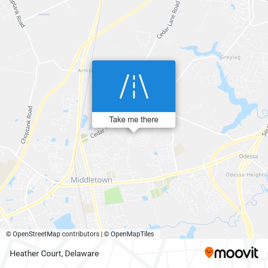 Mapa de Heather Court