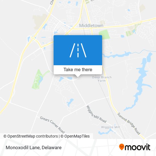 Mapa de Monoxodil Lane