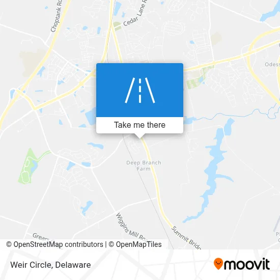 Weir Circle map