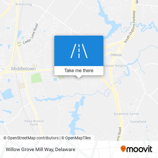 Mapa de Willow Grove Mill Way