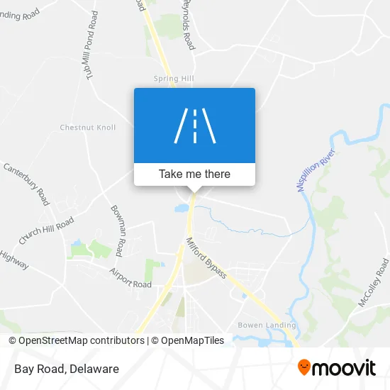 Bay Road map