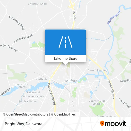 Bright Way map