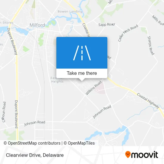 Clearview Drive map