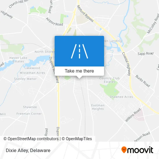 Dixie Alley map