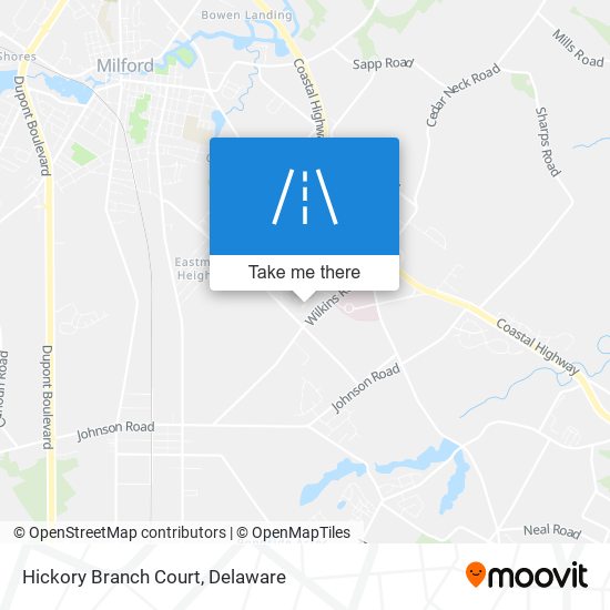 Mapa de Hickory Branch Court