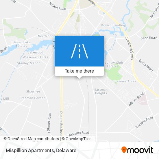 Mispillion Apartments map