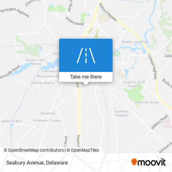 Mapa de Seabury Avenue