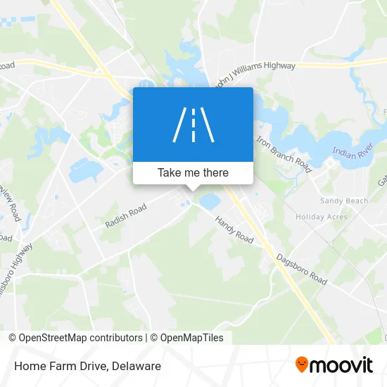 Home Farm Drive map