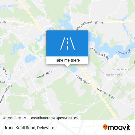 Mapa de Irons Knoll Road