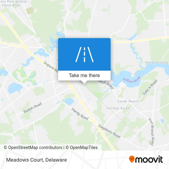 Meadows Court map