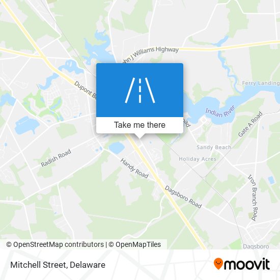 Mapa de Mitchell Street