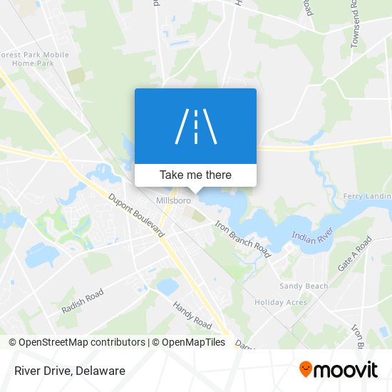 Mapa de River Drive