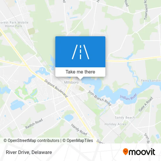 River Drive map