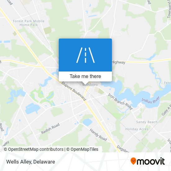 Mapa de Wells Alley