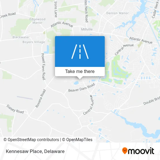Kennesaw Place map