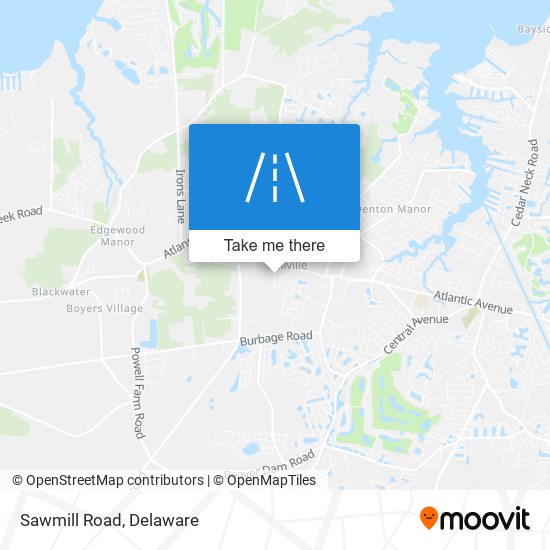 Mapa de Sawmill Road