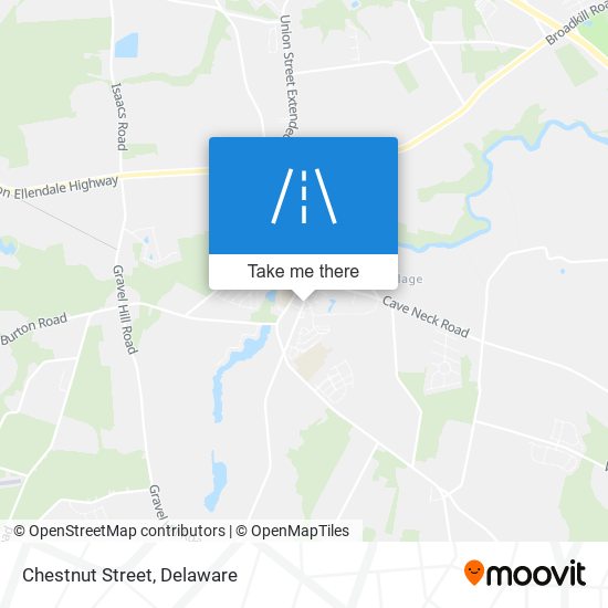 Mapa de Chestnut Street