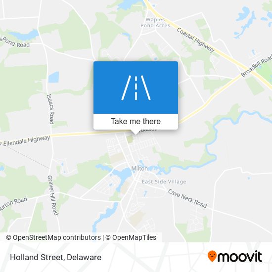 Mapa de Holland Street