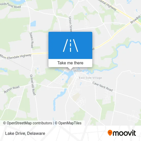 Lake Drive map